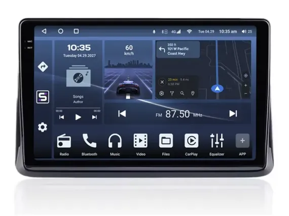 Магнітола для Toyota Noah/Voxy/Esquire R80 (2014+) Андроїд CarPlay