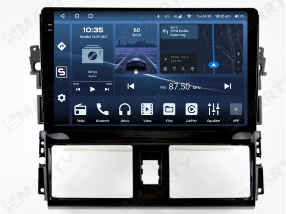 Магнитола для Toyota Yaris / Vios XP130 (2011-2020) Андроид CarPlay