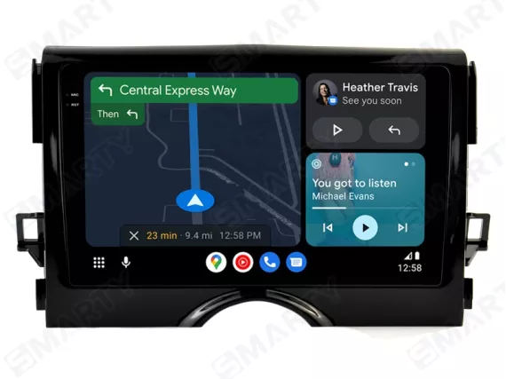 Toyota Mark X (2009-2020) X130 Android Auto
