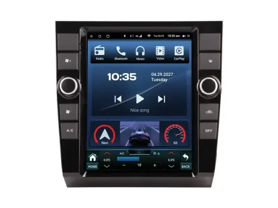 Магнітола для Audi A4 (2002-2009) Тесла Андроїд CarPlay