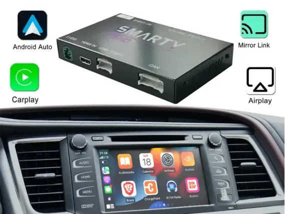 Беспроводной CarPlay и Android Auto для штатного экрана Toyota RAV4