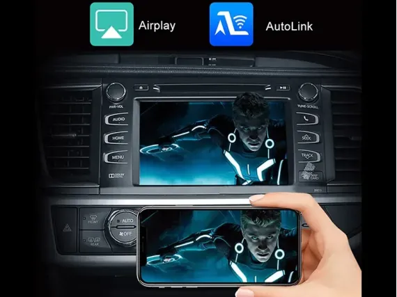 Бездротовий CarPlay та Android Auto для штатного екрана Toyota Corolla