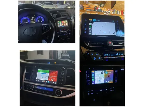 Бездротовий CarPlay та Android Auto для штатного екрана Toyota Tacoma
