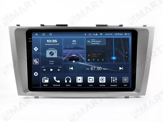 Магнитола для Toyota Camry XV40 (2006-2011) - 9 дюймов Андроид CarPlay