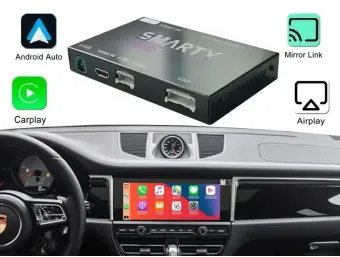 Бездротовий CarPlay та Android Auto для штатного екрана Porsche