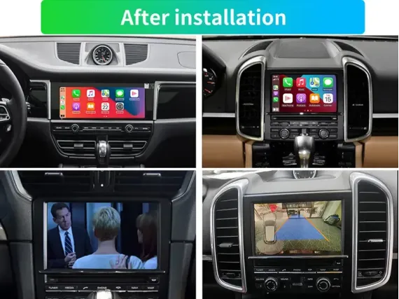 Бездротовий CarPlay та Android Auto для штатного екрана Porsche