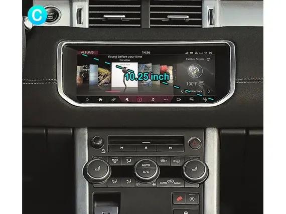 Беспроводной CarPlay и Android Auto для штатного экрана Jaguar XF 2012