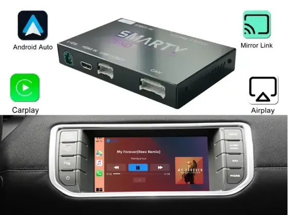 Бездротовий CarPlay та Android Auto для штатного екрана Jaguar F-Pace