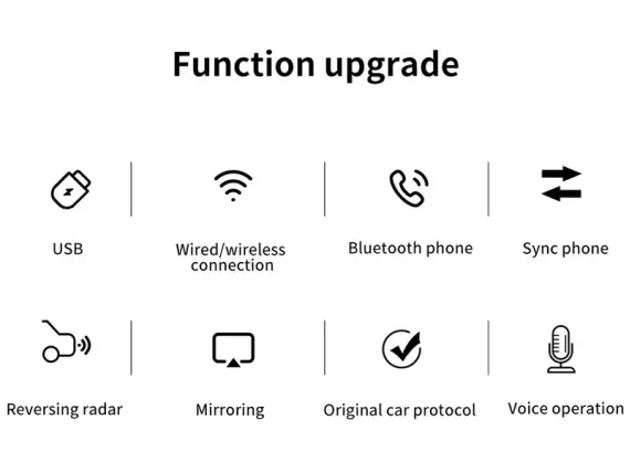 Бездротовий CarPlay та Android Auto для штатного екрана Jaguar F-Pace