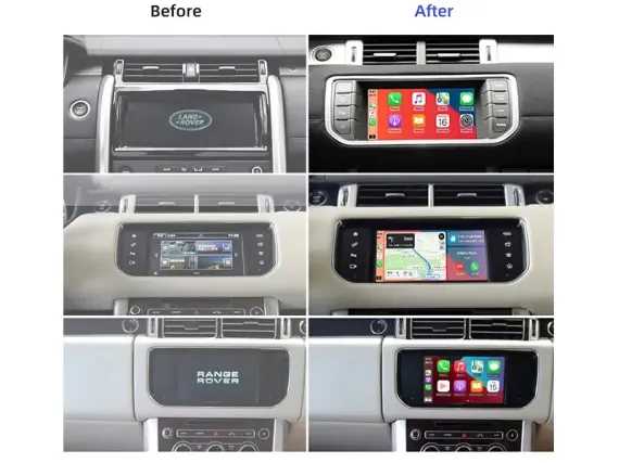 Бездротовий CarPlay та Android Auto для штатного екрана Jaguar F-Pace
