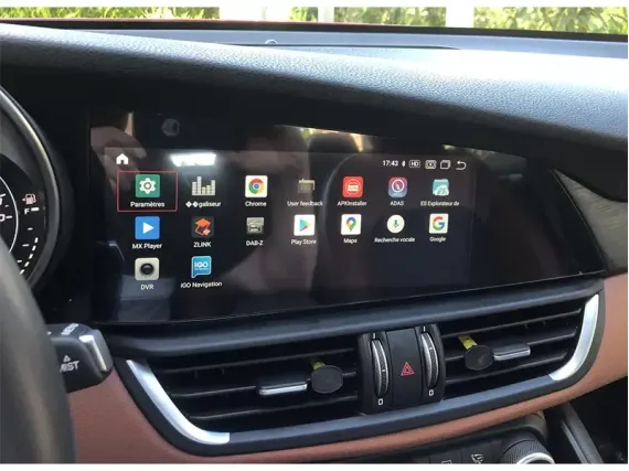 Магнитола для Alfa Romeo Giulia (2016-2024) - 10.25" Андроид CarPlay
