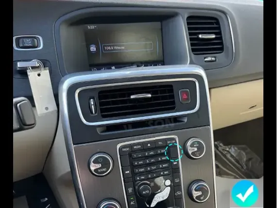 Магнитола для Volvo S60 (2010-2018) - OEM стиль Андроид CarPlay