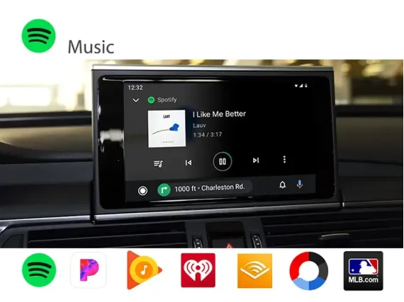 Бездротовий CarPlay та Android Auto для штатного екрана Audi A5/S5