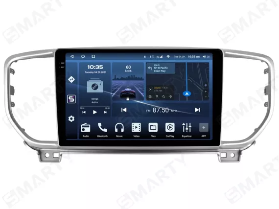 Магнитола для KIA Sportage 4 Facelift (2018-2021) Андроид CarPlay