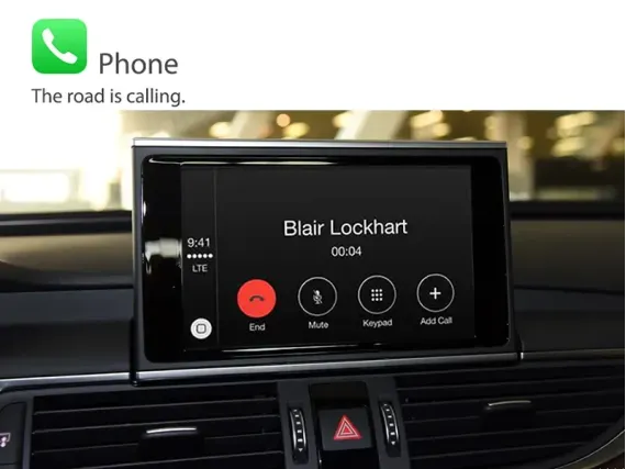 Бездротовий CarPlay та Android Auto для штатного екрана Audi Q5 2016+