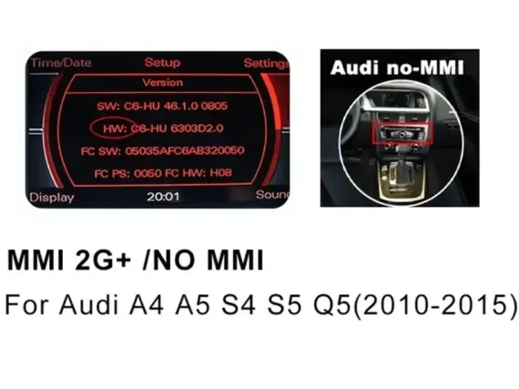 Бездротовий CarPlay та Android Auto для штатного екрана Audi Q5 2016+