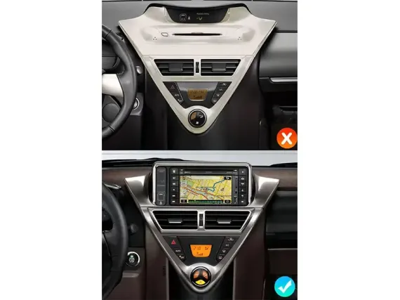 Магнітола для Toyota IQ / Scion iQ (2008-2016)Андроїд CarPlay