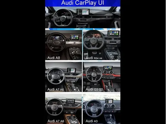 Беспроводной CarPlay и Android Auto для штатного экрана Audi A6/S6