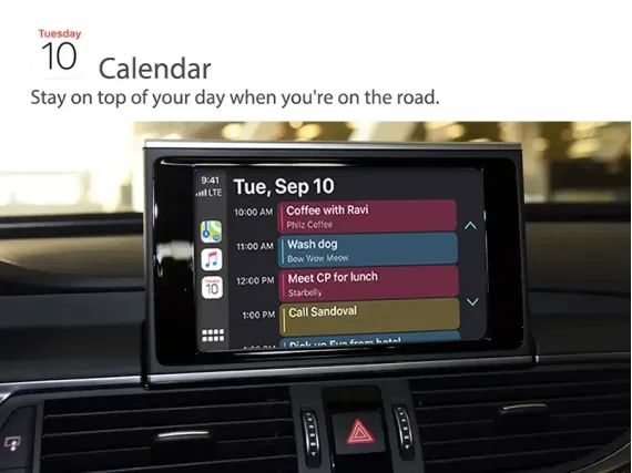 Беспроводной CarPlay и Android Auto для штатного экрана Audi A6/S6