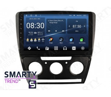 Штатна магнітола Skoda Octavia A5 2004-2013 (Manual Air-Conditioner version) – Android – SMARTY Trend - Steady