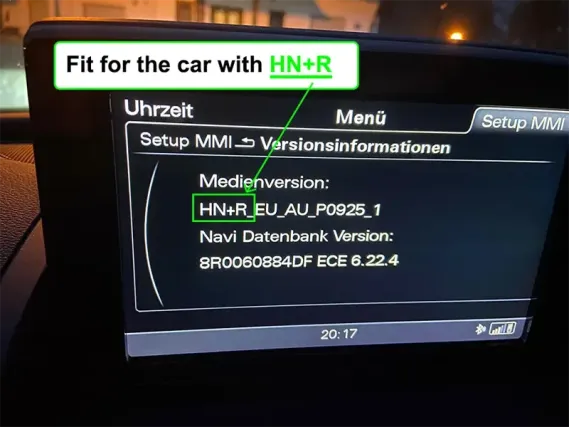 Бездротовий CarPlay та Android Auto для штатного екрана Audi Q3 2011+