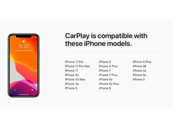 Бездротовий CarPlay та Android Auto для штатного екрана Audi Q5 2008+