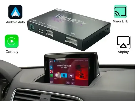 Бездротовий CarPlay та Android Auto для штатного екрана Audi Q2 2016+
