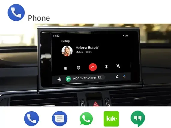 Бездротовий CarPlay та Android Auto для штатного екрана Audi Q2 2016+