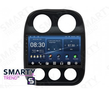 Штатна магнітола Jeep Compass 2010-2016 – Android – SMARTY Trend - Steady