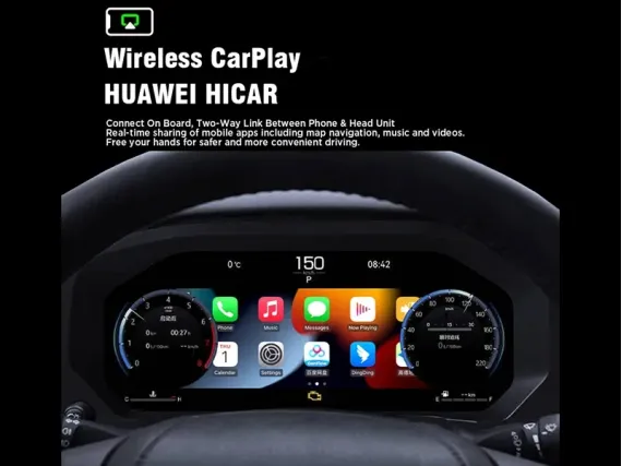 Цифрова панель приладів Toyota Alphard (2008-2015) | Plug & Play