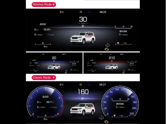 Цифрова панель приладів Toyota Alphard (2008-2015) | Plug & Play