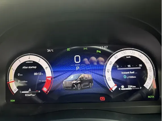 Цифрова панель приладів Toyota Alphard (2015-2023) | Plug & Play