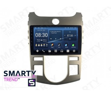Штатна магнітола KIA Cerato / Forte / K3 2009-2012 (Auto Air-Conditioner version) – Android – SMARTY Trend - Steady