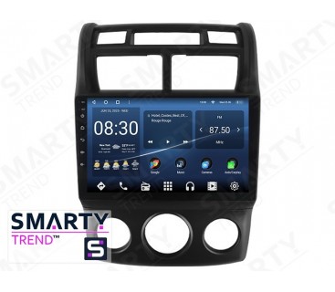 Штатна магнітола KIA Sportage 2004-2010 (Manual Air-Conditioner version) – Android – SMARTY Trend - Steady