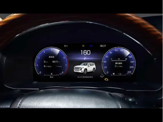 Цифрова панель приладів Toyota LC 200 (2007-2015) | Plug & Play