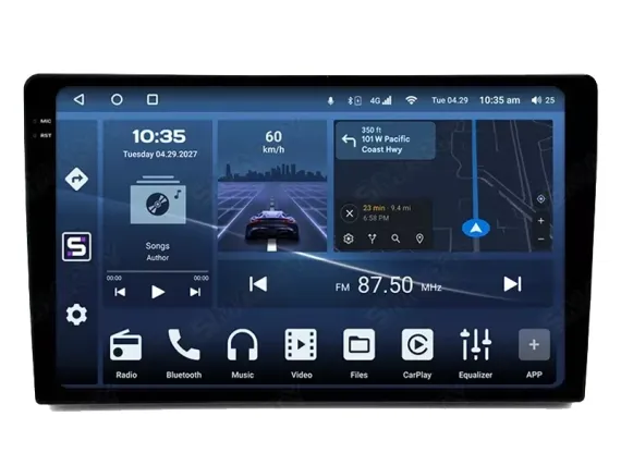 Магнитола для Opel Vivaro (2001-2010) Андроид CarPlay