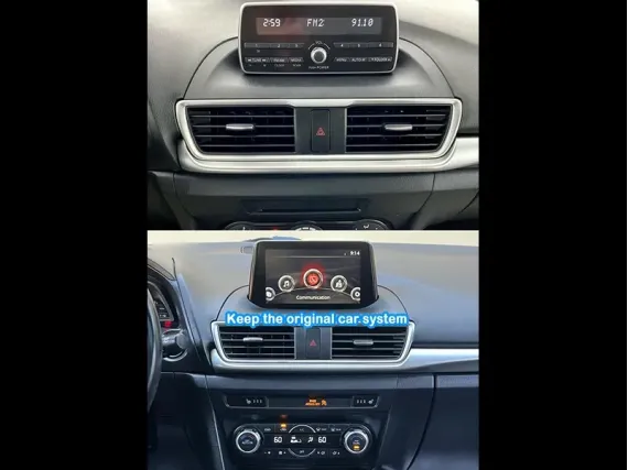 Магнітола для Mazda 3 (2013-2019) - 12.3 дюйми Андроїд CarPlay