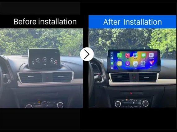 Магнітола для Mazda 3 (2013-2019) - 12.3 дюйми Андроїд CarPlay