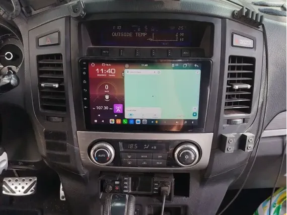 Магнитола для Mitsubishi Pajero Wagon 4 V80 (2006-2021) Андроид CarPlay