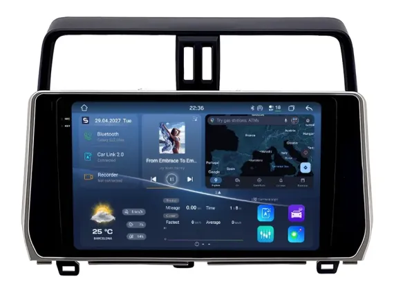 Магнітола для Toyota Land Cruiser Prado 150 (2017+) Андроїд CarPlay