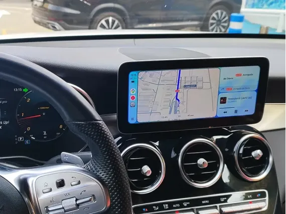 Бездротовий CarPlay та Android Auto для штатного екрана Mercedes GLC