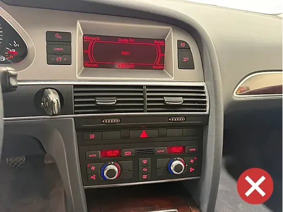 Магнітола для Audi A6/S6 (2004-2011) - 12.3 дюйми Андроїд CarPlay