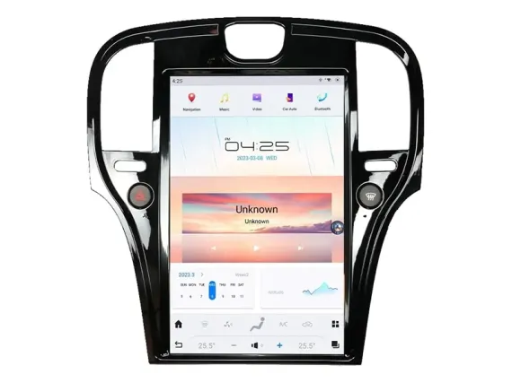 Магнітола для Chrysler 300C Тесла - 14.5 дюйми 2K Андроїд CarPlay