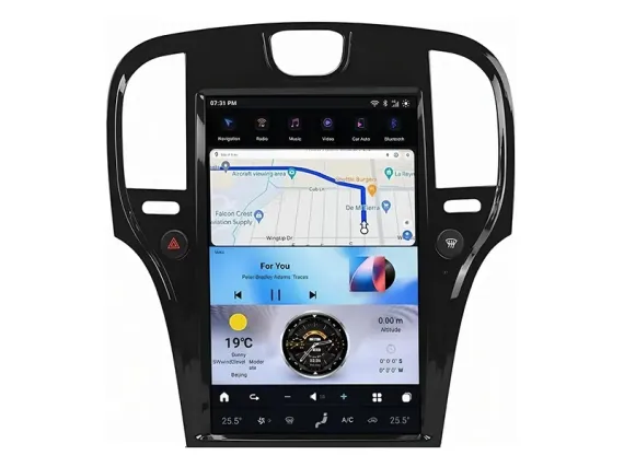 Магнітола для Chrysler 300C Тесла - 14.5 дюйми 2K Андроїд CarPlay