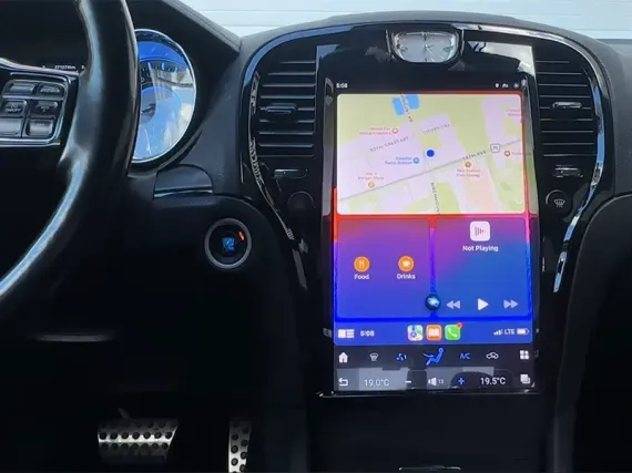 Магнітола для Chrysler 300C Тесла - 14.5 дюйми 2K Андроїд CarPlay