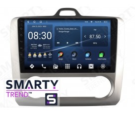 Штатна магнітола Ford Focus II 2009-2011 (Auto-Aircondition) – Android – SMARTY Trend - Steady