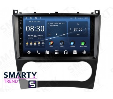 Штатна магнітола Mercedes-Benz C-Class (w203) 2005-2009 – Android – SMARTY Trend - Steady