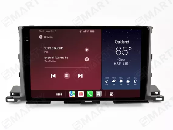 Toyota Highlander XU50 (2013-2019) Apple CarPlay