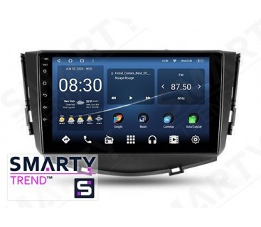 Штатна магнітола Lifan x60 – Android – SMARTY Trend - Steady