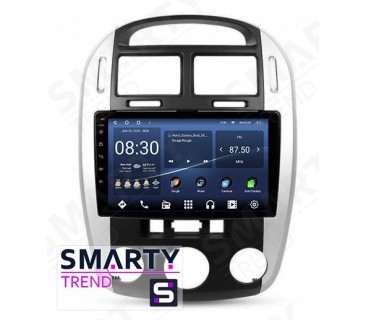 Штатна магнітола Kia Cerato 2012 (Manual-Aircondition) – Android – SMARTY Trend - Steady